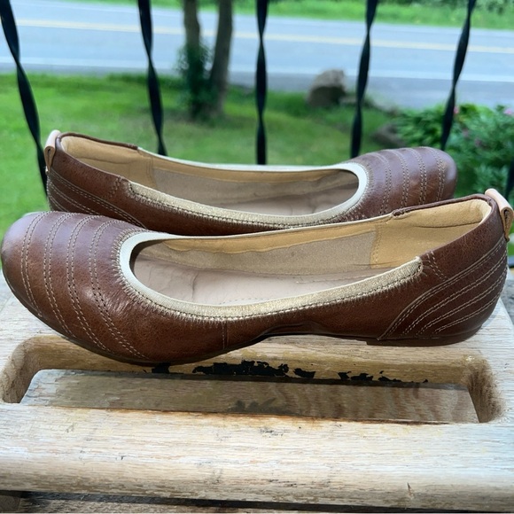 Timberland Earthkeepers Ellsworth Ballerina Women Shoes Sz 7.5M Leather - Picture 7 of 11